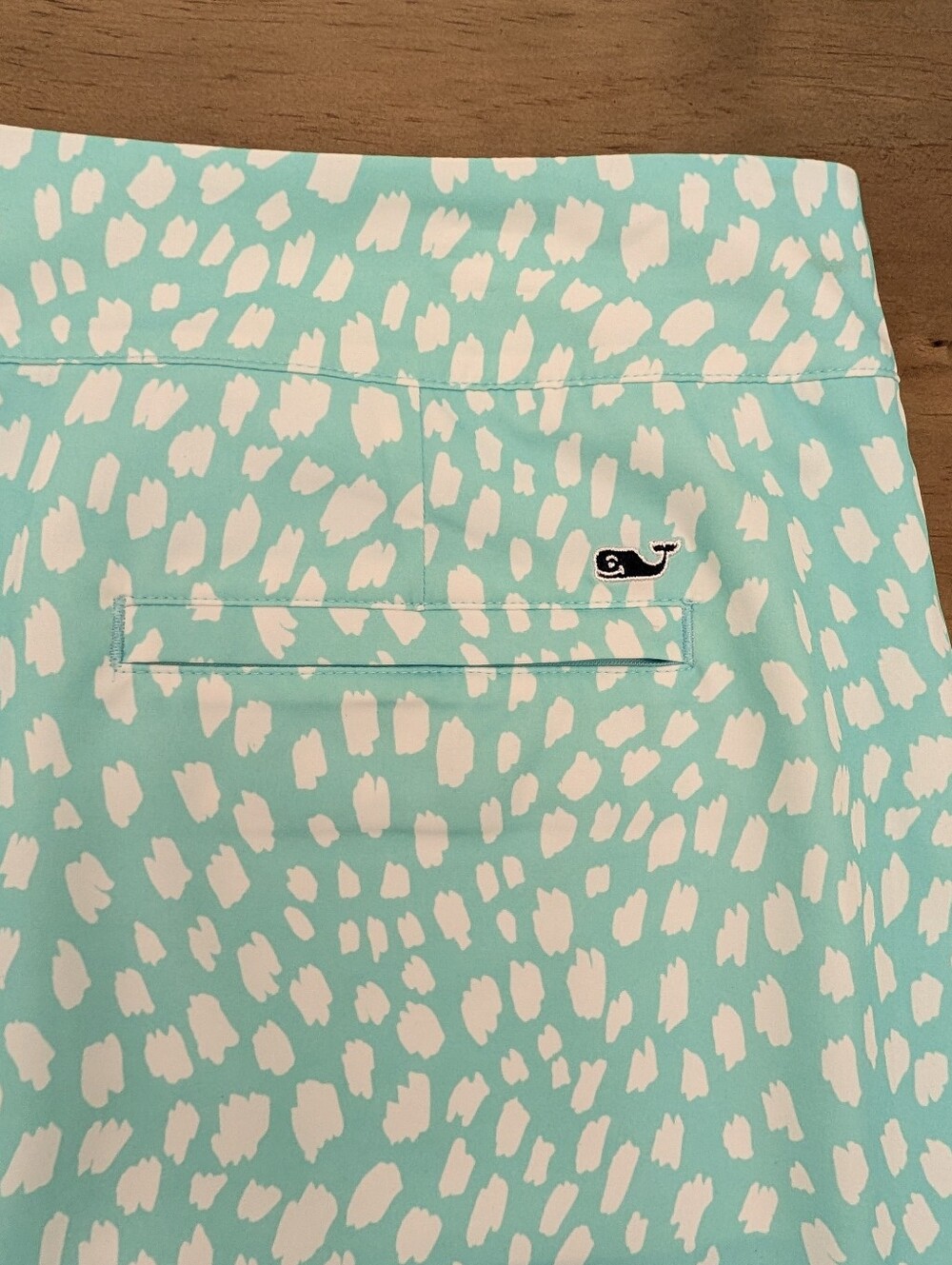 Vineyard Vines Aqua & White Golf/Tennis/Pickellball Skort Women's Size 16